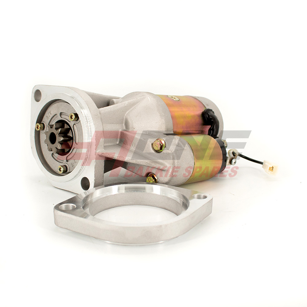 Starter Isuzu 4Ja1/4Jb1 With Adaptor Plate for ISUZU KB250 LWB/SWB/DC — view 2